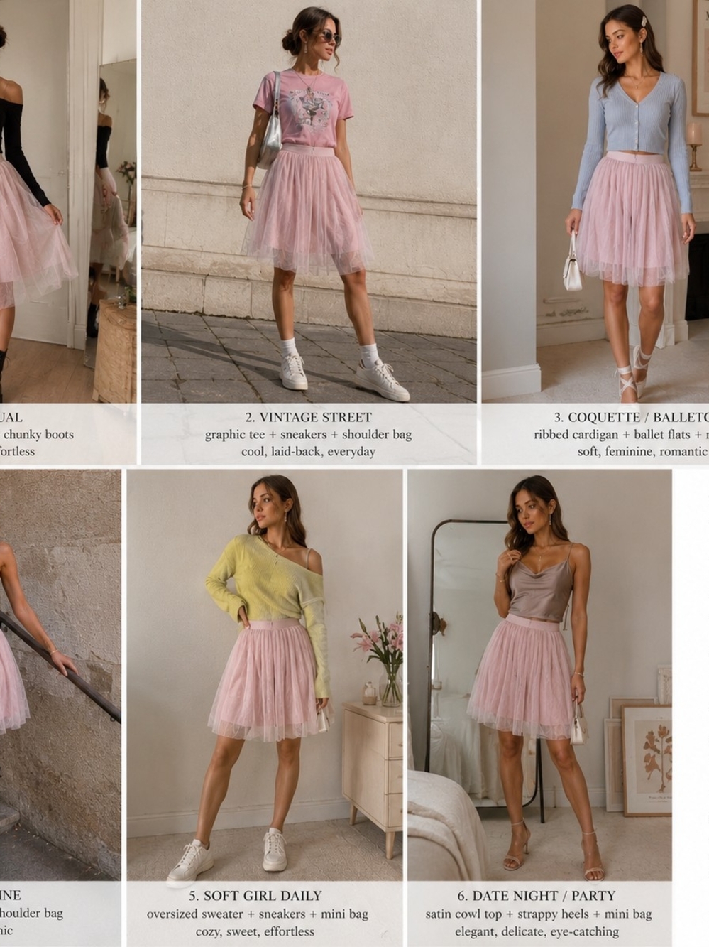 Boohoo Blush Pink Layered Tulle Midi Skirt
